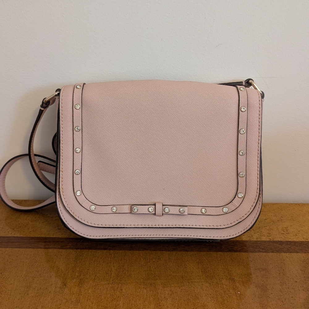 Kate Spade Blush Pink Bow Crossbody Bag